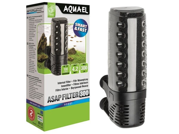 Aquael Asap 300 filtr wewnętrzny akwarium do 100L + gratis